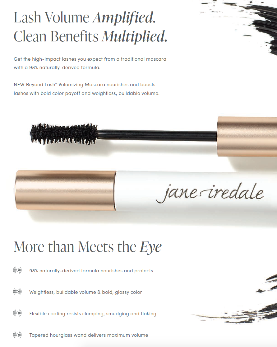 Jane Iredale Beyond Lash Volumizing Mascara