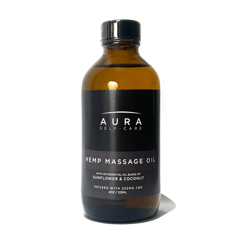 AURA Hemp Massage Oil