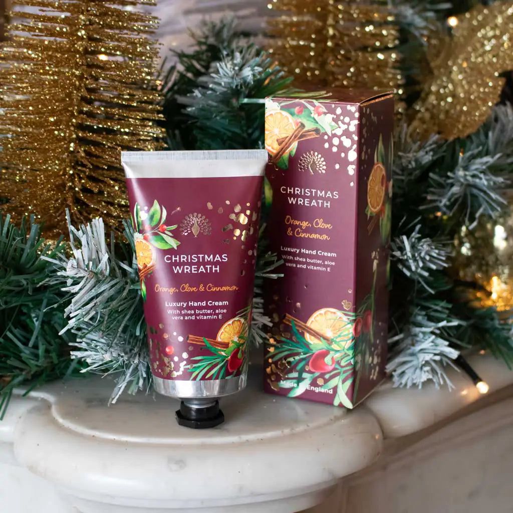 English Soap Co. Christmas Wreath Hand Cream