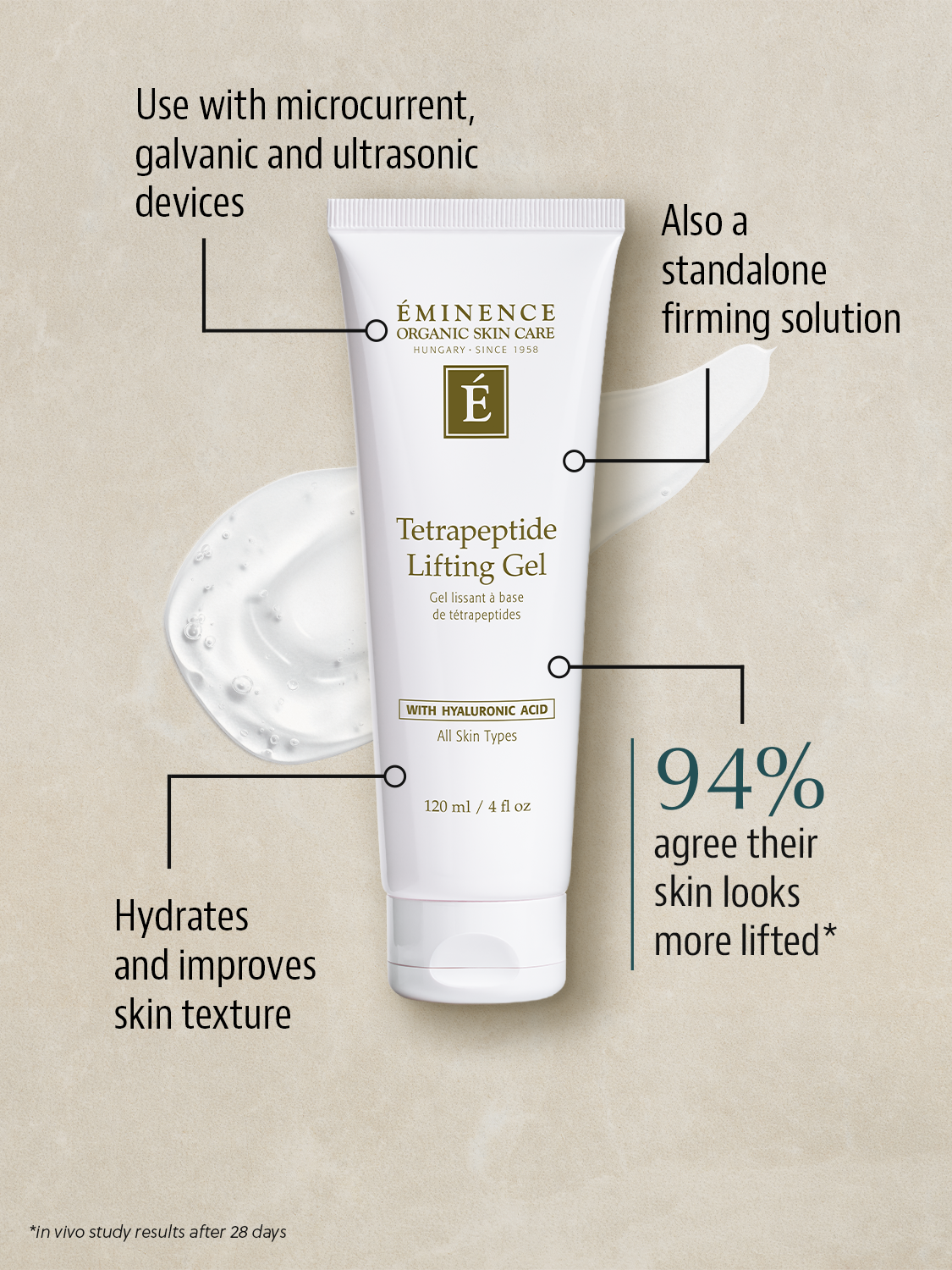 Eminence Tetrapeptide Lifting Gel