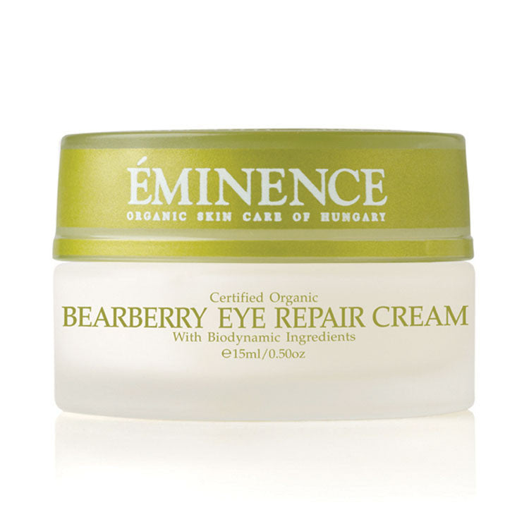 eminence bearberry eye repair cream organic anti aging hydrate