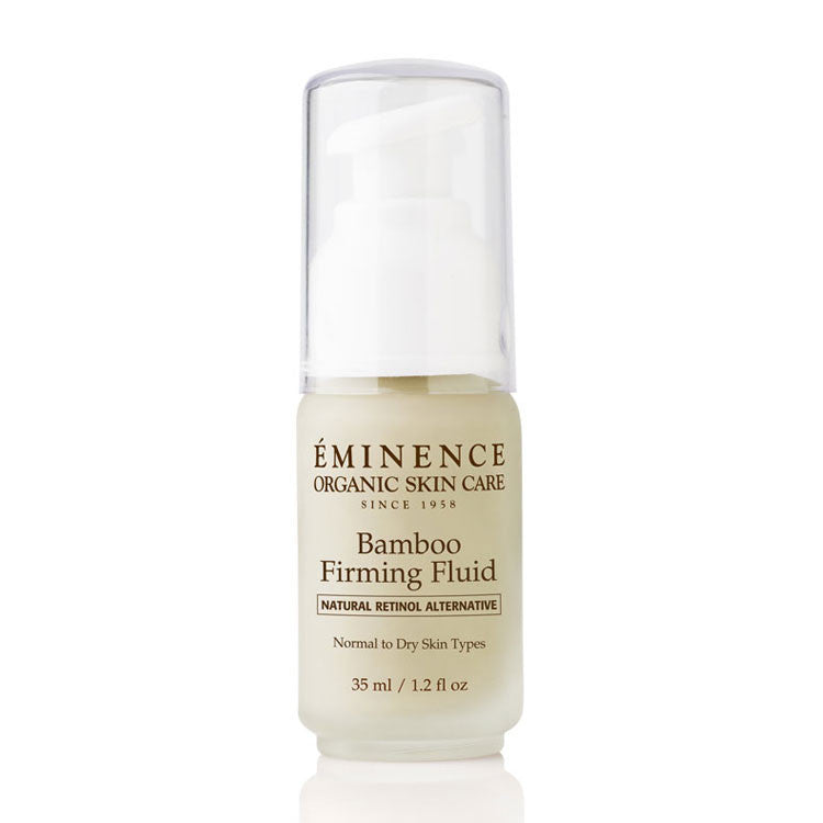 eminence bamboo firming fluid firming anti aging fine lines hydrate organic