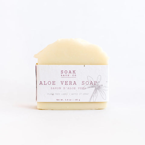 Soak Bath Co. Aloe Vera Soap Bar