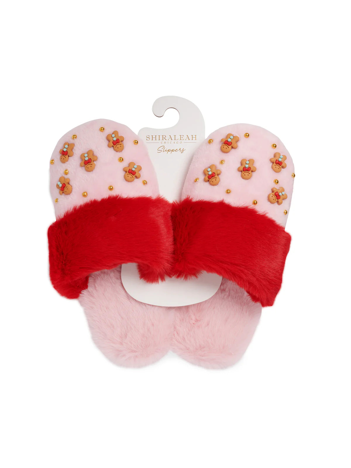 Shiraleah Gingerbread Man Slippers