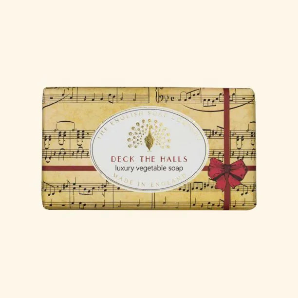 English Soap Co. Deck The Halls Christmas Soap