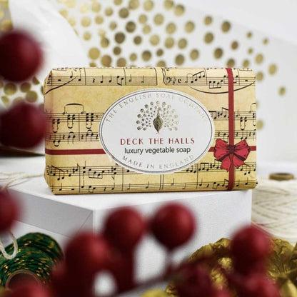 English Soap Co. Deck The Halls Christmas Soap