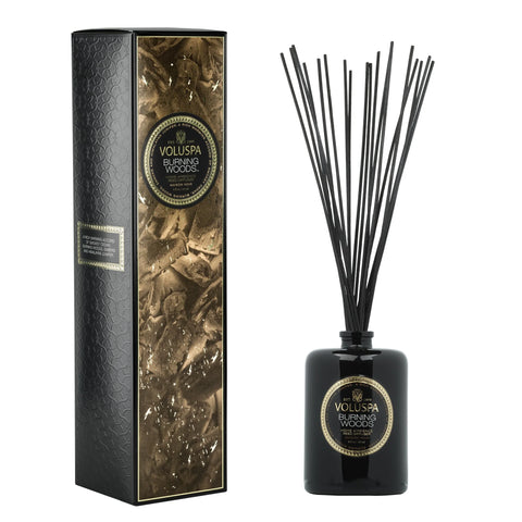 Voluspa Burning Woods Reed Diffuser