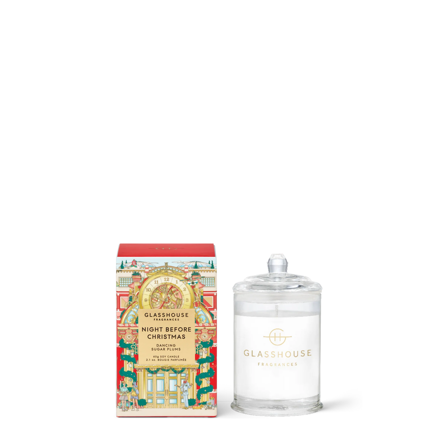 Glasshouse Night Before Christmas Candle 2.11oz