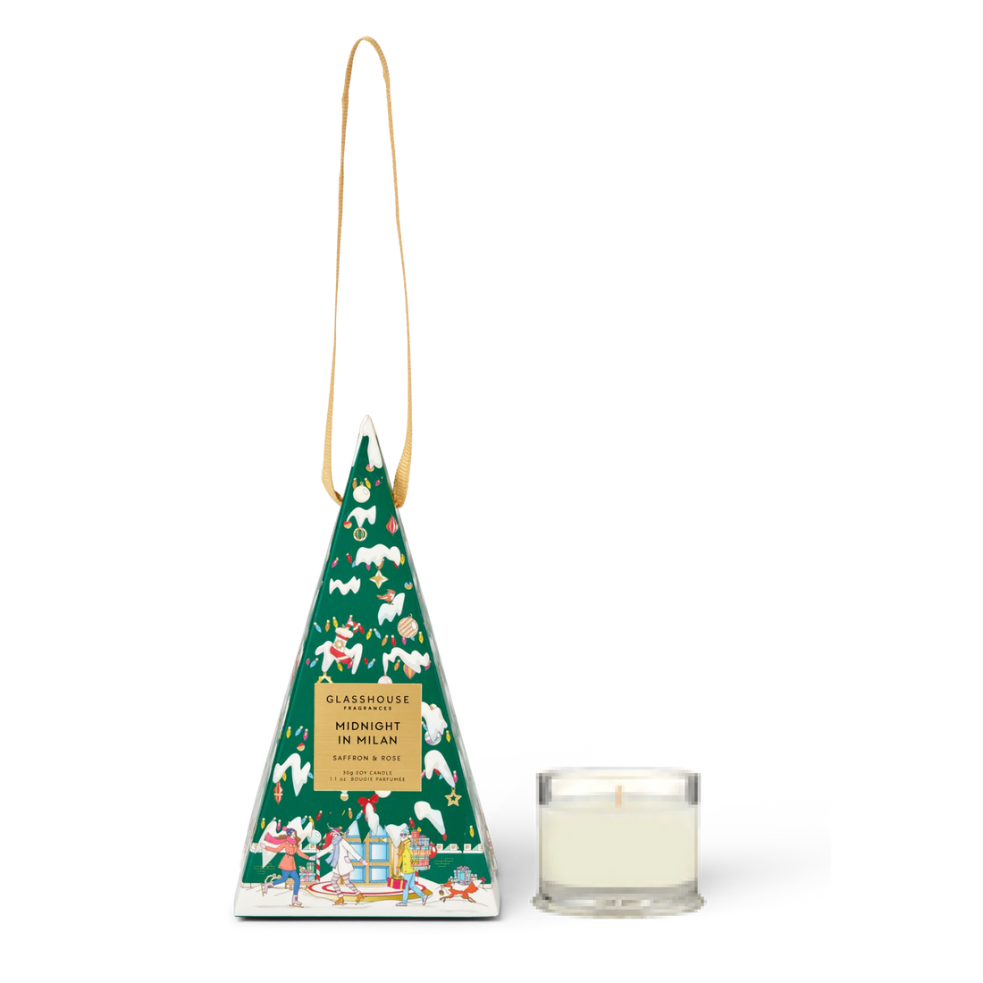 Glasshouse Christmas Midnight in Milan Candle