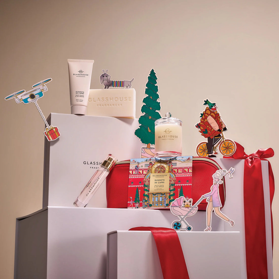 Glasshouse Sunsets in Capri Candle &amp; Body 2.11oz