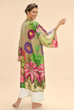 Powder Design Silk Kimono