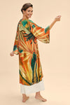 Powder Design Silk Kimono