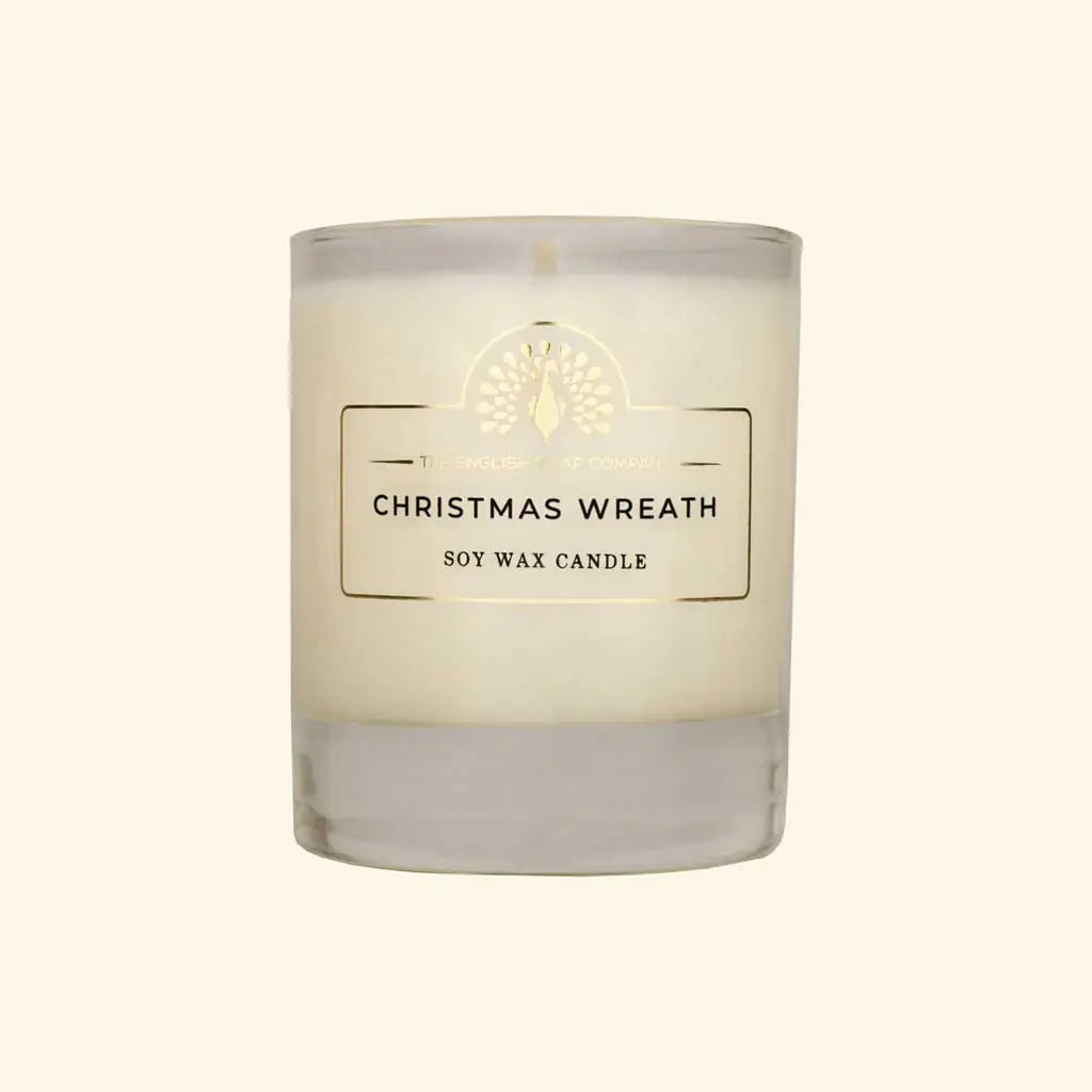English Soap Co. Christmas Wreath Luxury Scented Candle