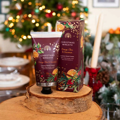 English Soap Co. Christmas Wreath Hand Cream