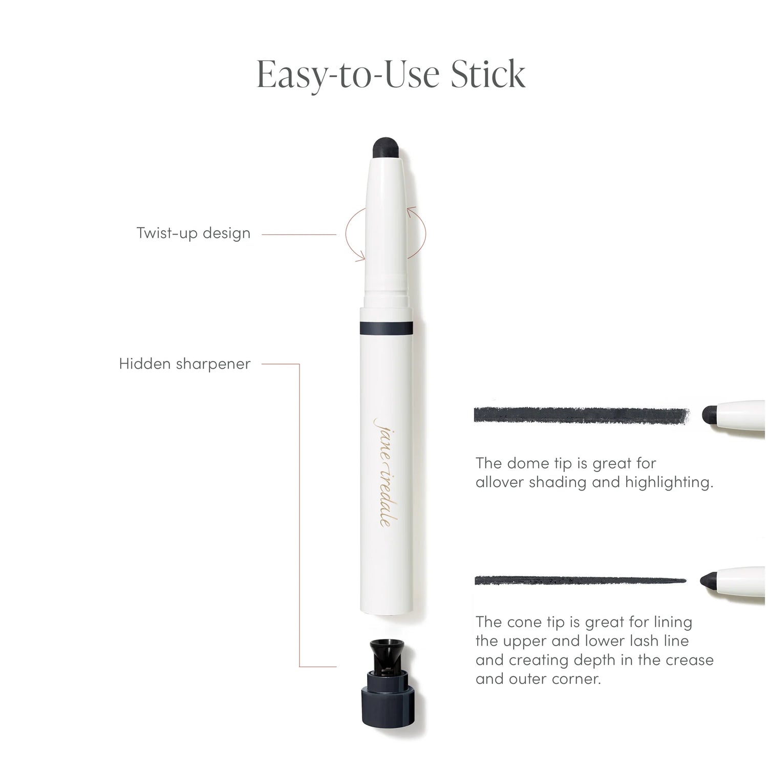 Jane Iredale Colorluxe Eyeshadow Stick