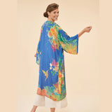 Powder Design Silk Kimono