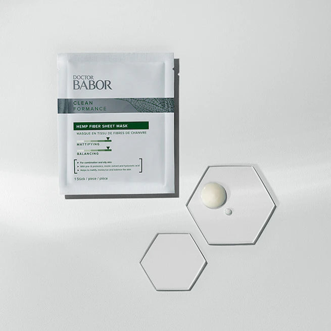 Babor Cleanformance Hemp Fiber Sheet Mask