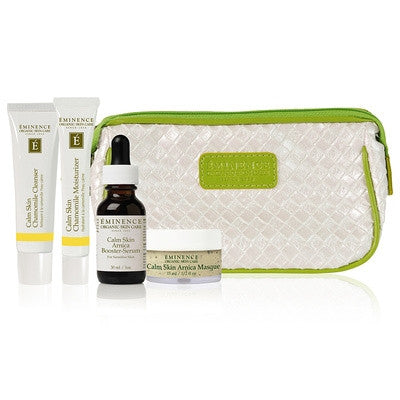 Eminence Calm Skin Chamomile Arnica Kit organic skincare hydration calming