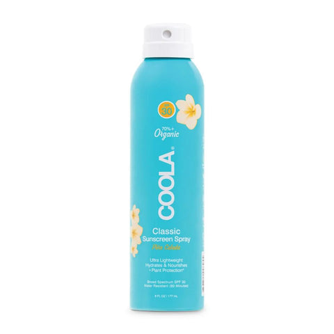 Coola Classic Body SPF 30 Pina Colada Sunscreen Spray 6oz