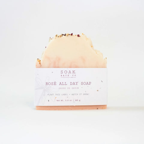 Soak Bath Co. Rosé All Day Soap Bar