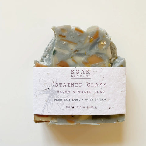 Soak Bath Co. Stained Glass Soap Bar