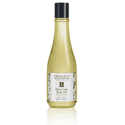 eminence stone crop body oil skin care